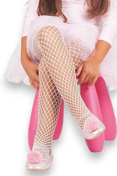 SeaBubbles Fishnet Girls Pantyhose