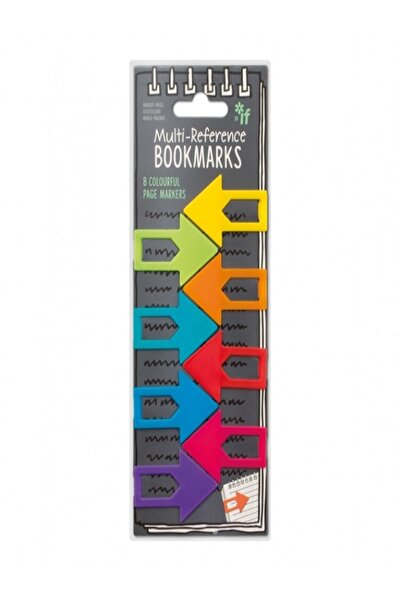 İF If 8 Adet Renkli Ok Kitap Ayracı