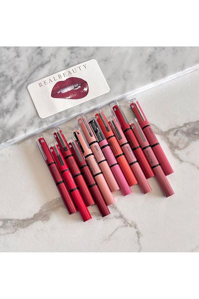 real beauty 12 Color Lipstick and Moisturizer