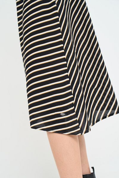 Timeout Women's mid-length dress with striped pattern