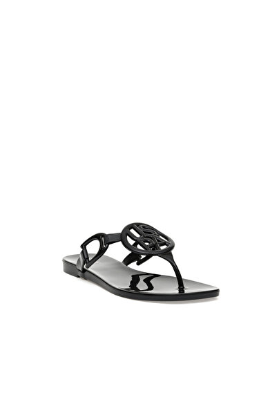 U.S. Polo Assn. Women's Black Slippers 50304477-Vr046