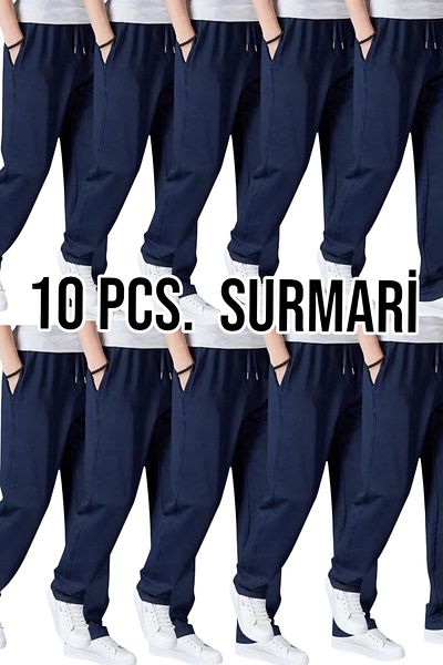 SURMARİ 10 τεμ. Unisex κανονικό μπλε ναυτικό παντελόνι