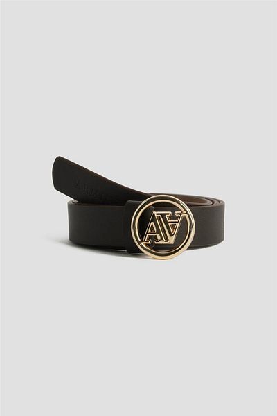Armine Medium Size Belt - 25Yd004 - Bitter Brown Colored
