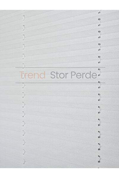 TREND STOR PERDE Plise Katlanır Cam Balkon Perdesi - Ofis Perdesi - Mutfak Perdesi - Salon Perdesi
