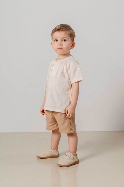 bombe Baby Kids Natural Cotton Shorts Comfortable Set Trend Fashion Bottom Top Set