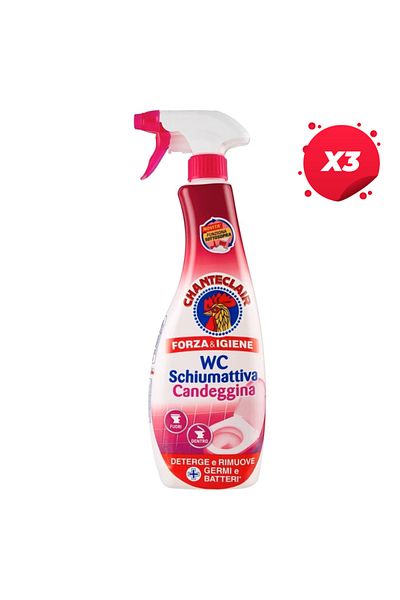 chante clair X3 - CHANTE CLAIR SPRAY FOAM WC 625ML CHLORINE