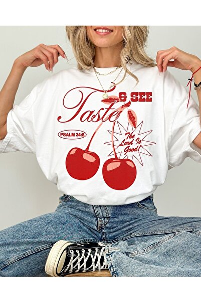 Bengi Clothing تي شيرت مطبوع بأكمام قصيرة وقصة كبيرة الحجم