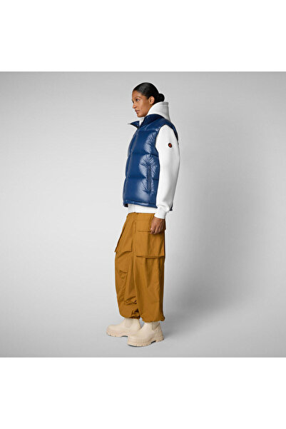 SAVE THE DUCK Unisex Şişme Yelek Koyu Mavi - Ailantus