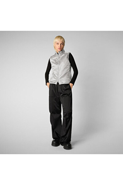 SAVE THE DUCK Kadın Yelek Açık Gri - Eudy