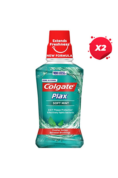Colgate X2 - COLGATE APA GURA 250ML PLAX SOFT MINT