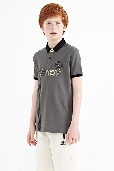 TOMMY LIFE T-Shirts for Boys Polo Broken Shala T13Eg-11143_01
