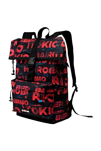 La casa de papel Ghiozdan La Casa De Papel Money Heist Cities , 46x30x20 εκ.