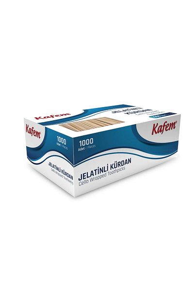 KAFEM 1000Pcs Gelatin Toothpicks