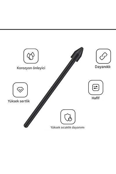 gökmer Samsung Galaxy Tab S8/S8 Fe /S8 Ultra /S8 Plus Replacement Pen Tip 5 Pieces (Does Not Dirty the Screen) S Pen Compatible