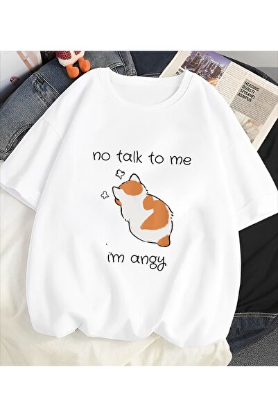 Jose Clothing Tricou imprimat cu mânecă scurtă cu croială supradimensionată