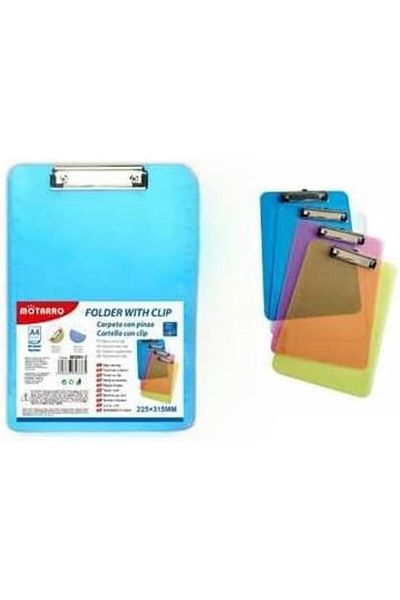 MOTARRO A4 Writing Pad Folder With Clip