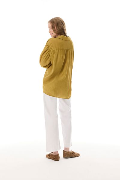 Mudo Oversize Textured Casual Shirt