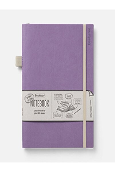 İF Bookaroo Bigger Things Notebook Journal -A4-Aubergine