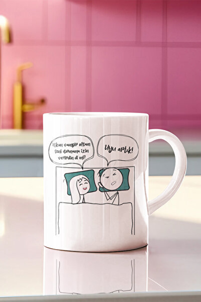 qoeuyl boutique 2025 My Love Is Sleeping Now Series Funny Text Printed Wife, ...