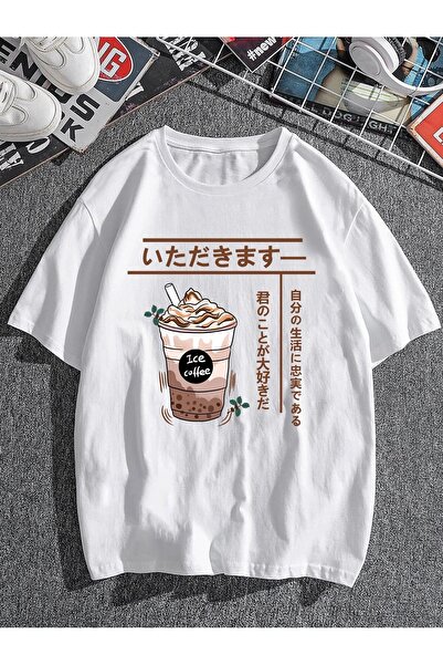 Jose Clothing Tricou imprimat cu mânecă scurtă cu croială supradimensionată