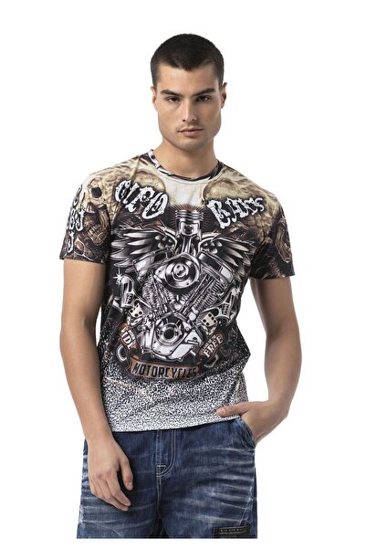 Cipo & Baxx CT820 Urban Pulse Pattern Muškarci T-shirt