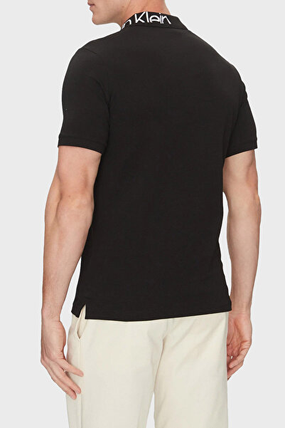 Calvin Klein Büyük Beden Regular Fit Düğmeli Polo Yaka T Shirt K10K114569BEH Erkek POLO YAKA T SHİRT