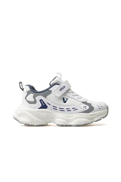 Vicco Tag Boy's Lightweight Sneaker Sports Shoes 25Y 346.202_P White