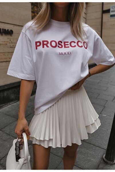 Jose Clothing تي شيرت مطبوع بأكمام قصيرة وقصة كبيرة الحجم