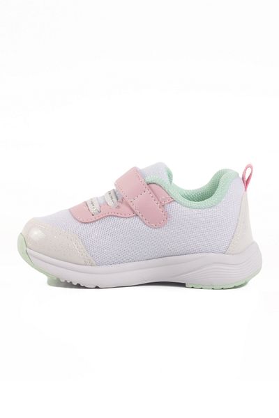 pepino Pantofi sport pentru fete, cu plasă cu velcro alb