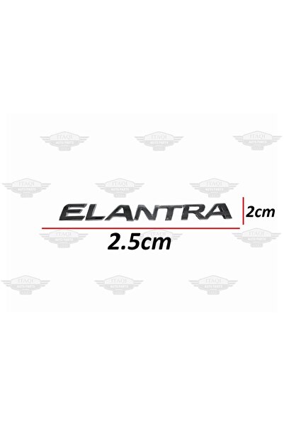 İTAQİ Yazi Elantra 11-19 Rear (Elantra Yazisi) 86315-3X100