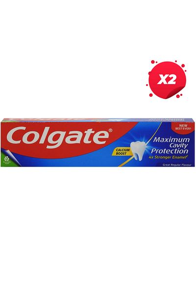 Colgate X2 - COLGATE TOOTHPASTE 50ML CAVITY PROTECTION WITH CALCIUM