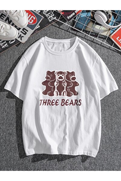 Jose Clothing تي شيرت مطبوع بأكمام قصيرة وقصة كبيرة الحجم