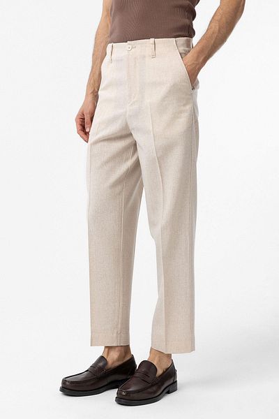 Antioch Stone Straight Fit Men's Trousers