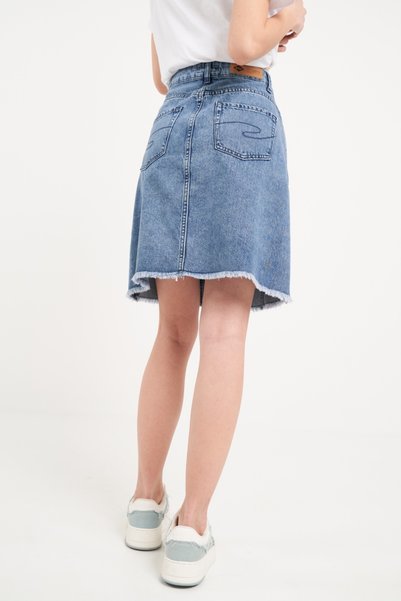 Lee Cooper Fusta dama din denim cu buzunare