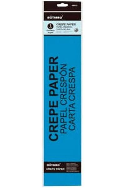 MOTARRO Royal Blue Crepe Paper(200*50 cm) Craft Paper for DIY Arts, Party Decorations,