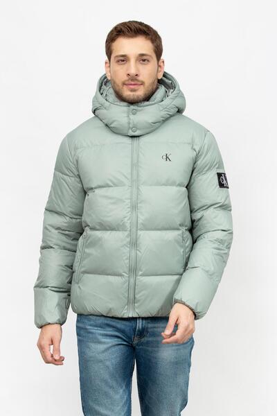 Calvin Klein Jeans Gri Erkek Mont J30J325946PB3 ESSENTIALS DOWN JACKE