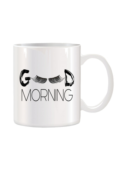 OEM Cana albă personalizată Good Morning It's Lash O'clock, INOVATIX. 330 ml