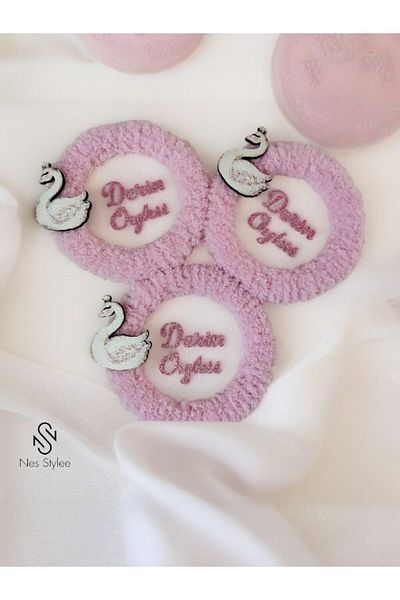 Nesstylee Special Name Printed Magnet with Glitter on Transparent Plexiglass
