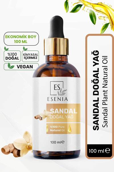 ES ESENIA Sandal Yağı %100 Saf ve Doğal Bitkisel Uçucu Yağ Vanilla Essential ...