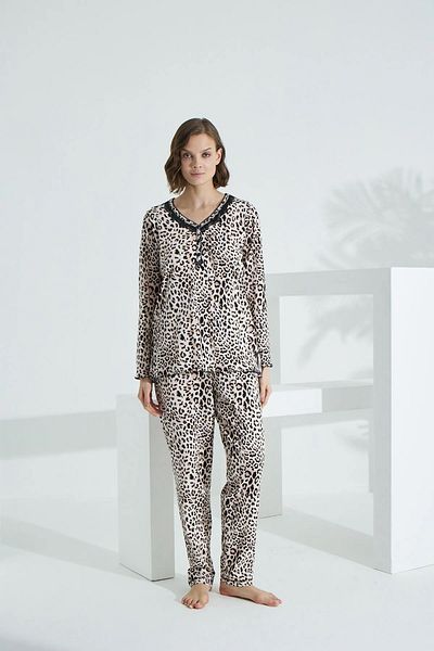 Etoile Etoile Angelique 100% Cotton Women's Long Sleeve Pajama Set