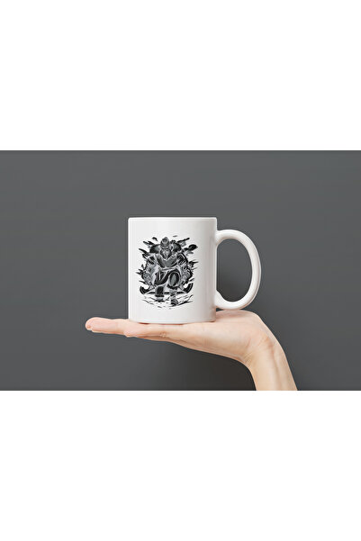 OEM Cană albă personalizată Inovatix® Valhalla, Vikingi. 330 ml