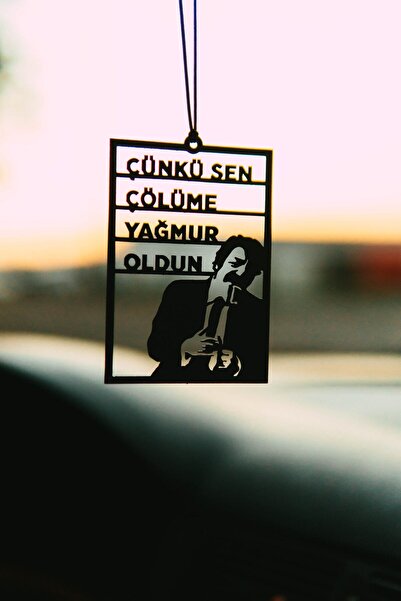 mufamet Araba Süsü Metal Müslüm Gürses Dikiz Aynası Süsü Hediyelik Eşya Oto Aksesuar