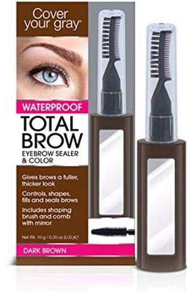 Cover Your Gray TOT Brow Eyebrow Sealer - Dark Brown 10g