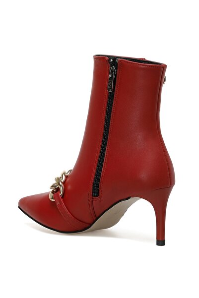 İnci İnci Eva 2pr piros női sarkú csizma