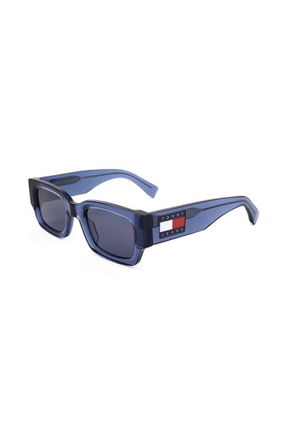 Tommy Hilfiger Ochelari de soare Tommy Hilfiger TJ 0086/S-PJP-49 unisex, dreptunghiulari cu lentile albastre normale