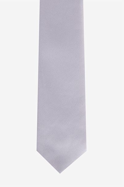 ALTINYILDIZ CLASSICS Men's Gray Patterned Thin Tie