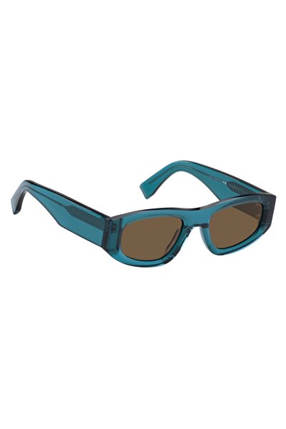 Tommy Hilfiger Sluneční brýle Tommy Hilfiger TJ 0087/S-TCF-52 UNISEX, obdélníkové s hnědými jednobarevnými skly