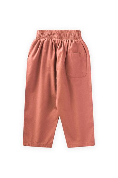 Cigit Pink Boyfriend Pants 1-7 Years K