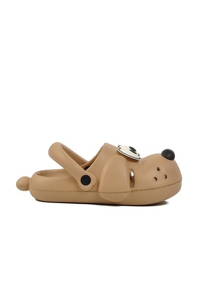 AYAKMOD Μπεζ Unisex Παιδικές Παντόφλες Sabo Doggy B