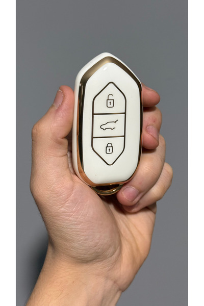 LUXE AKSESUAR Togg T10x 3 Κουμπιά Προστασίας Διακόπτη Τηλεχειριστηρίου Σιλικό...